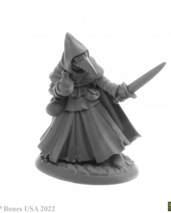 Reaper Bones Usa Dungeon Dwellers: Brother Lazarus  Plague Doctor Plastic Miniature