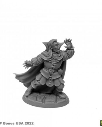 Reaper Bones Usa Dungeon Dwellers: Kaspar Von Mondstein  Vampire Plastic Miniature