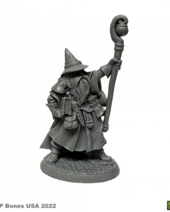 Reaper Bones Usa Dungeon Dwellers: Luwin Phost  Wizard Plastic Miniature