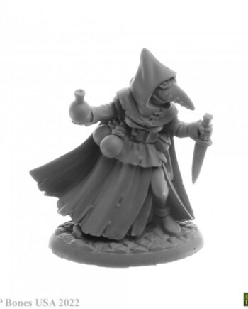 Reaper Bones Usa Dungeon Dwellers: Sister Hazel  Plague Doctor Plastic Miniature