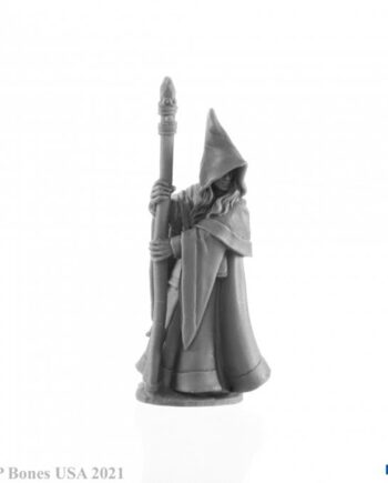 Reaper Bones Usa Reaper Legends: Anirion  Elf Wizard Plastic Miniature