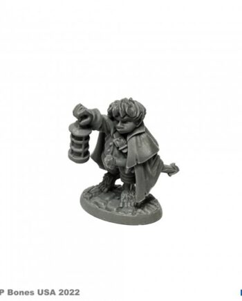 Reaper Bones Usa Reaper Legends: Bergamot  Halfling Scout Plastic Miniature