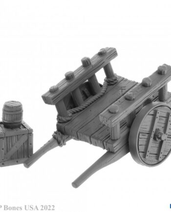 Reaper Bones Usa Reaper Legends: Cart Plastic Miniature