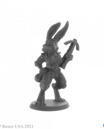 Reaper Bones Usa Reaper Legends: Enrieth  Female Harefolk Rogue Plastic Miniature