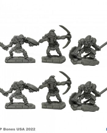 Reaper Bones Usa Reaper Legends: Goblins     Plastic Miniatures