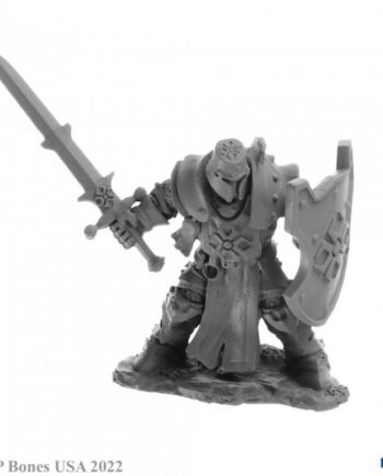 Reaper Bones Usa Reaper Legends: Human Crusader Plastic Miniature