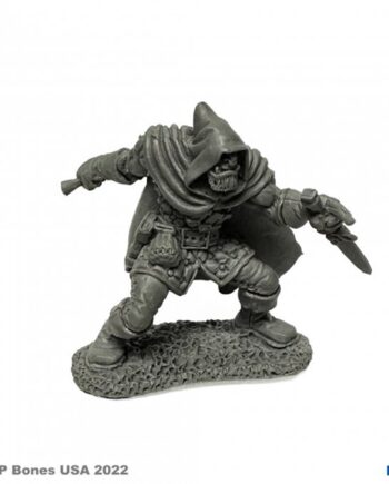 Reaper Bones Usa Reaper Legends: Rogan  Half-orc Thief Plastic Miniature
