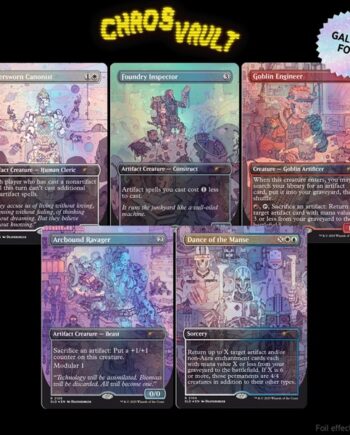 Secret Lair Drop Series  2025 : Chaos Vault: Featuring: Deathburger  Galaxy Foil