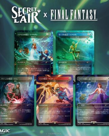 Secret Lair Drop Series  2025 : Summer Superdrop: Secret Lair   Final Fantasy: Grimoire Japanese  Regular