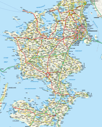 Sjælland Og Lolland-falster Af Illux
