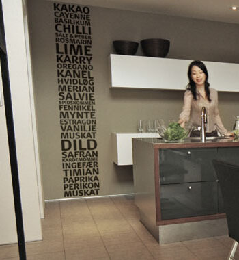 Spice Tower Wallsticker Af Alan Smithee  26x138 Cm