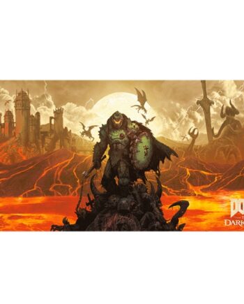 Spillem 195 165 Tte  Playmat  Doom The Dark Ages: Wrath Extended Playmat Ultra Pro  16619
