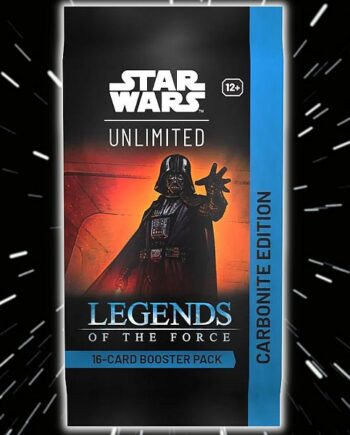 Star Wars: Unlimited Tcg Set  : Legends Of The Force Carbonite Booster Pack