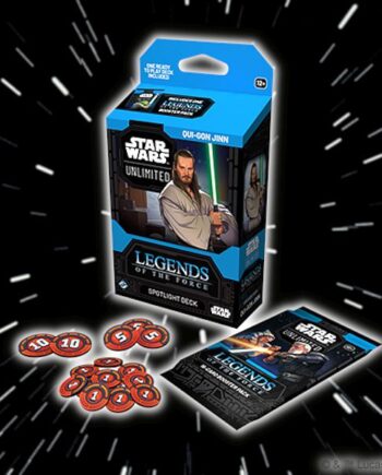 Star Wars: Unlimited Tcg Set  : Legends Of The Force Spotlight Deck: Qui-gon Jinn