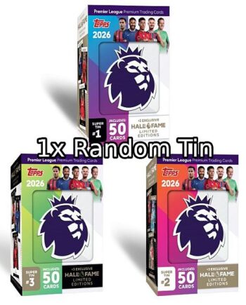 Topps Match Attax Premier League 2025 2026 Super Tin    Boosters     Limited Edition
