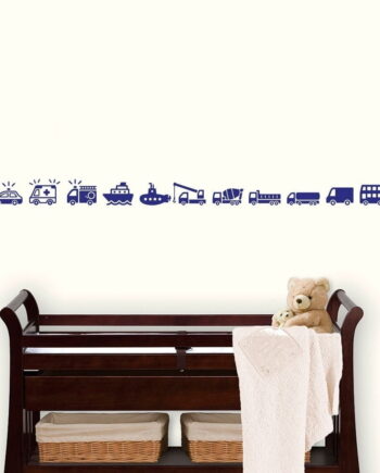 Transport Wallsticker