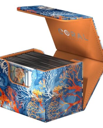 Ultimate Guard Sidewinder Deck Case  Deck Box  100  Standard Size Xenoskin 2025 Exclusive: Coral Places Fiery Reef
