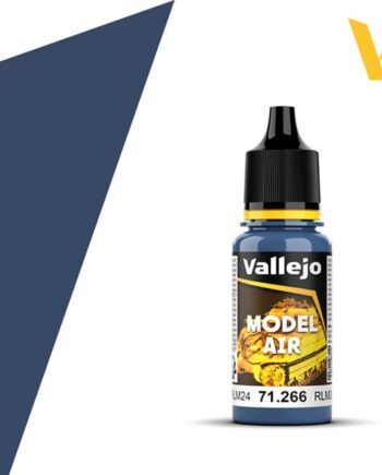 Vallejo Maling Model Air: Dark Blue Rlm24 17ml