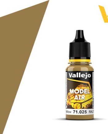 Vallejo Maling Model Air: Dark Yellow Ral7028 17ml