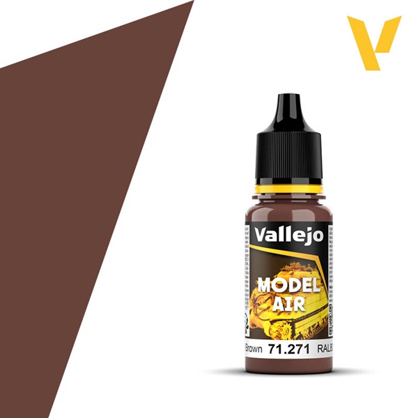 Vallejo Maling Model Air: German Red Brown Ral8012 17ml