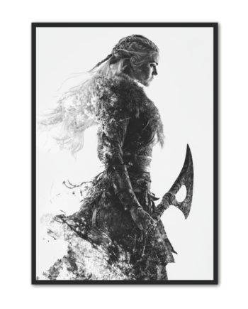 Viking Plakat   Nordisk Kriger