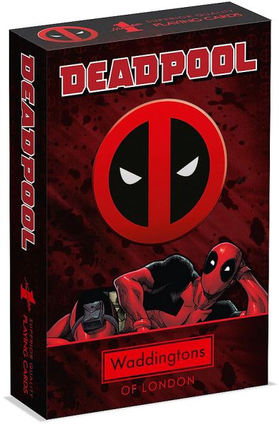 Waddingtons Number  : Deadpool Playing Cards  Spillekort