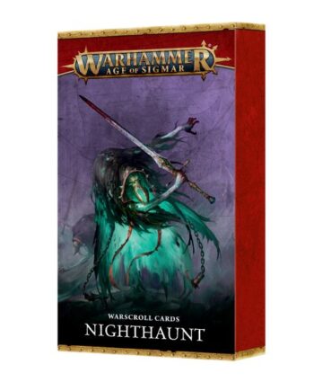 Warhammer: Age Of Sigmar  4th Edition  Warscroll Cards: Nighthaunt  2025  60050207011