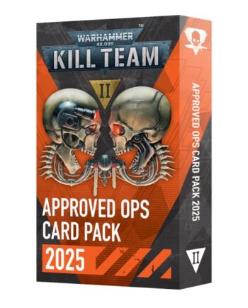 Warhammer 40 000: Kill Team: Accessory Approved Ops Card Pack 2025 60050199060