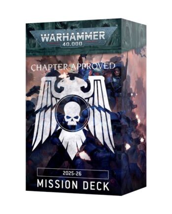 Warhammer 40 000: Mission Deck Chapter Approved 2025-26  10th Edition  60050199059