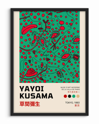 Yayoi Kusama Plakat