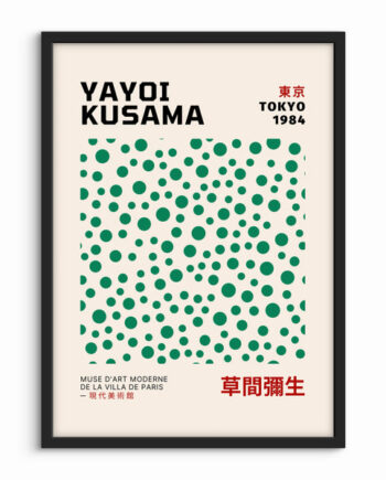 Yayoi Kusama Plakat