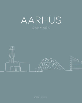 Aarhus Dusty Blue Af Pluma Posters