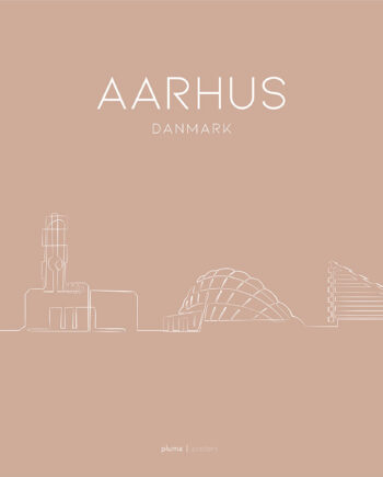 Aarhus Peach Af Pluma Posters