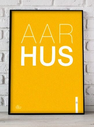 Aarhus-plakat 21   29    A4  Kr  199 -