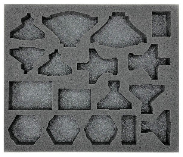 Aeronautica Imperialis  Skies Of Fire Foam Tray With Unassembled Flight Stands  Bfb-