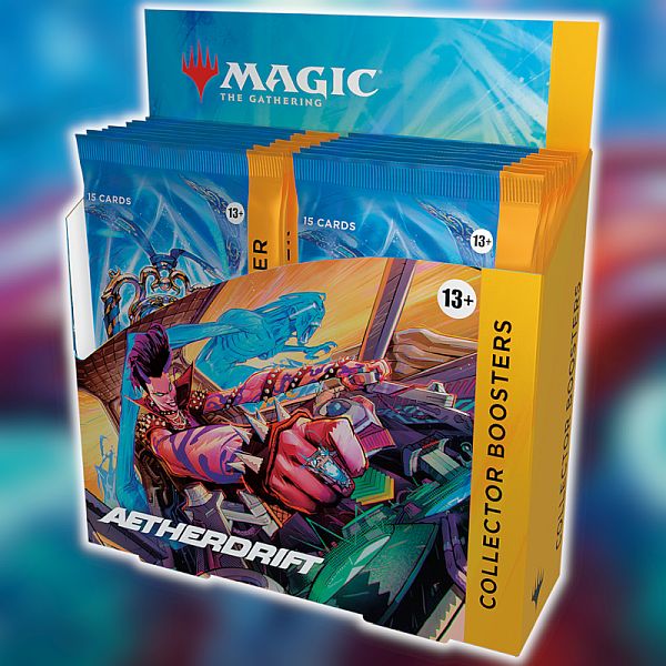 Aetherdrift Collector Booster Box Display 12 Boosters