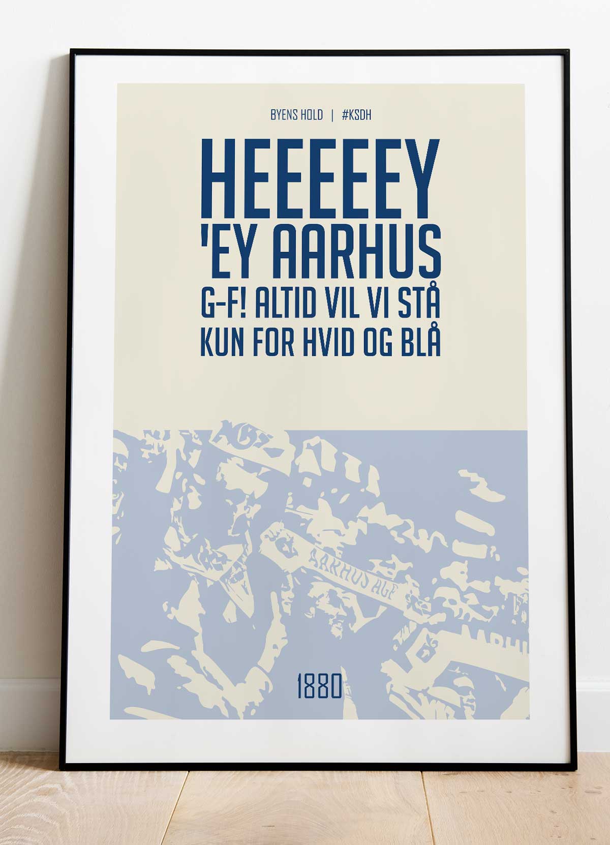 Agf-plakat  Heeeey  Ey Aarhus 21   29    A4  Kr  199 -