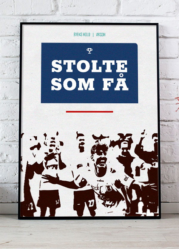 Agf-plakat Spillerjubel 21   29    A4  Kr  199 -