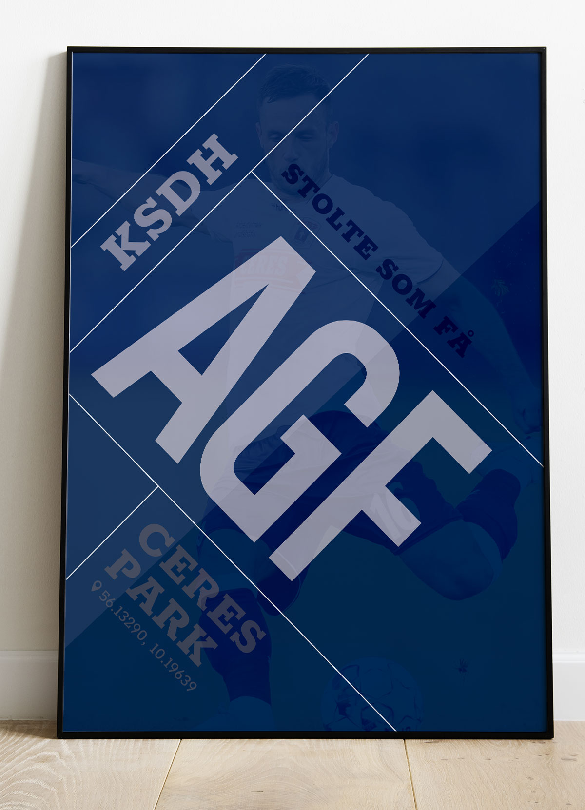 Agf-plakat Stolte Som Få 21   29    A4  Kr  199 -