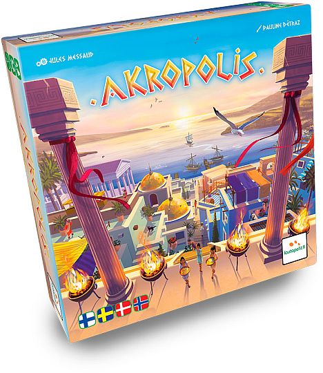 Akropolis Dansk Board Game