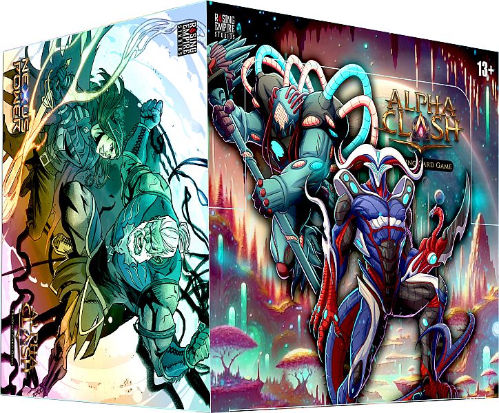 Alpha Clash Tcg: Nexus Of Power Booster Display Box Med 32 Pakker