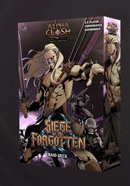 Alpha Clash Tcg: Siege Of The Forgotten Raid Deck Player Vs Environment Pve Boxed Game