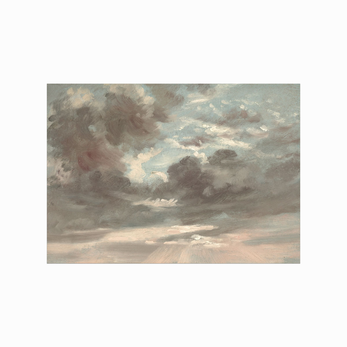 Antik Plakat  April Clouds