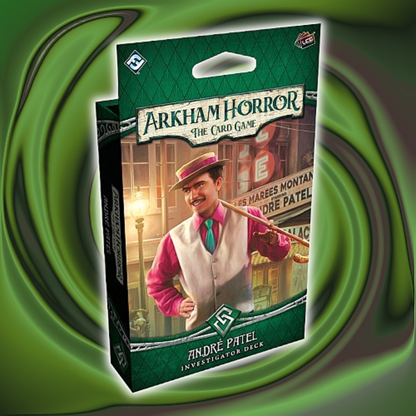 Arkham Horror Lcg: Investigator Deck Andr 195 169 Patel Ffg