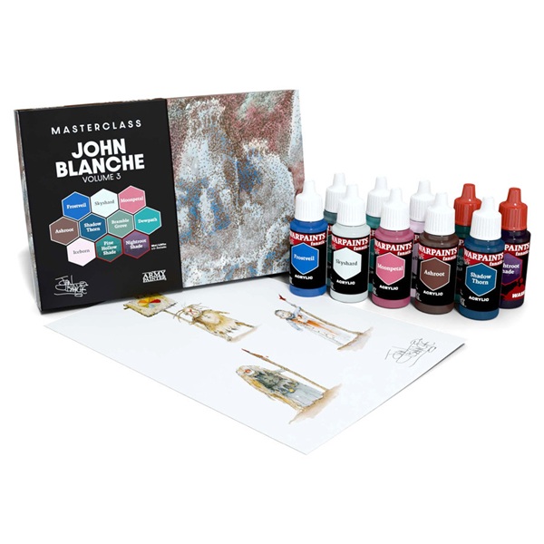 Army Painter Masterclass: John Blanche Volume Paint Set Warpaints Fanatic Wp8109