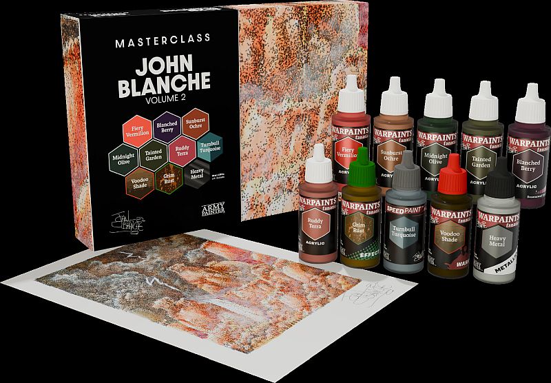 Army Painter  Masterclass: John Blanche Volume   Paint Set Wp8080