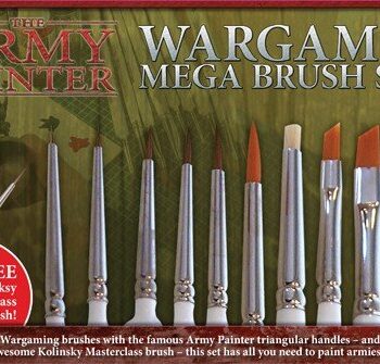 Army Painter  Starter Set: Mega Brush Set  Box  St5113