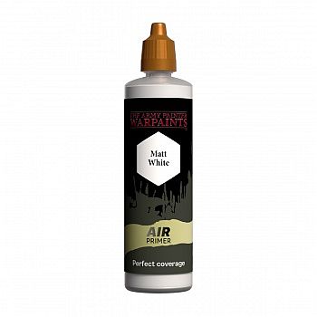 Army Painter Warpaints: Air Primer Matt White 100ml Aw2012