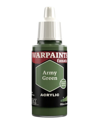 Army Painter Warpaints Fanatic: Acrylics Army Green Wp3068
