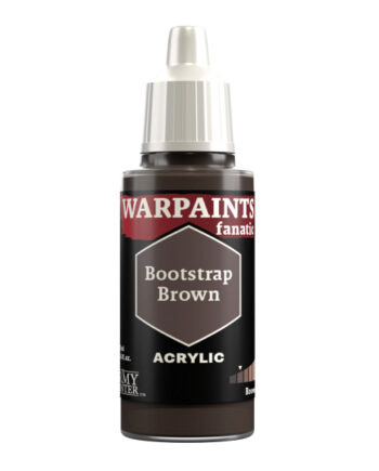 Army Painter Warpaints Fanatic: Acrylics Bootstrap Brown Wp3074